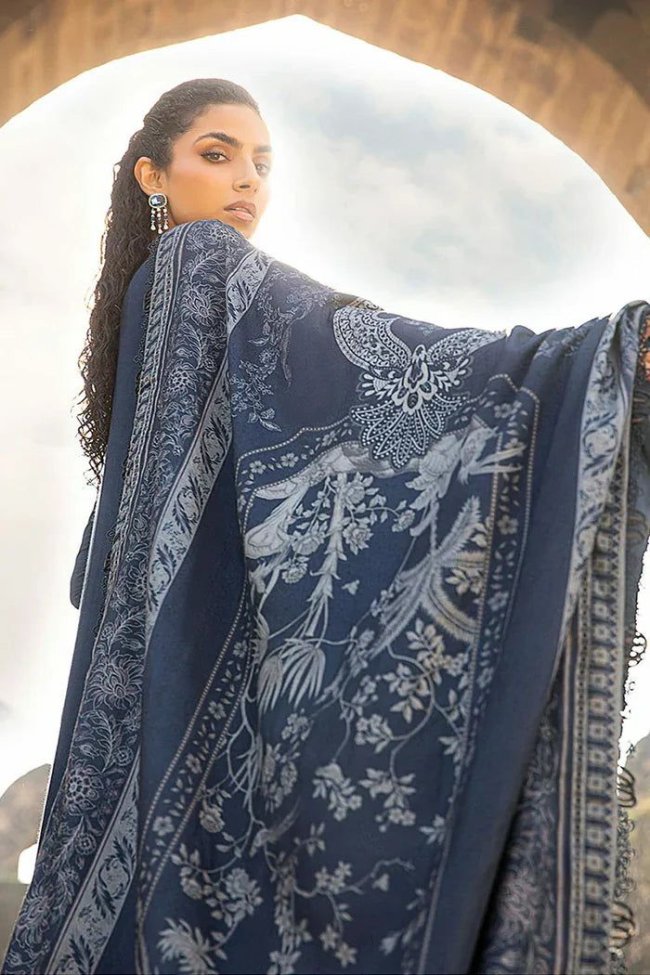Embroidered Luxury Lawn Unstitched 3Pc