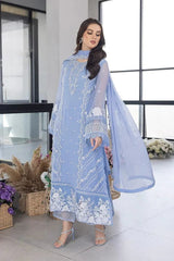 Embroidered Luxury Lawn Unstitched 3Pc