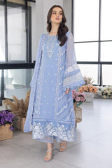 Embroidered Luxury Lawn Unstitched 3Pc